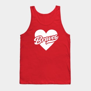 Vintage Braves School Spirit // High School Football Mascot // Go Braves Tank Top